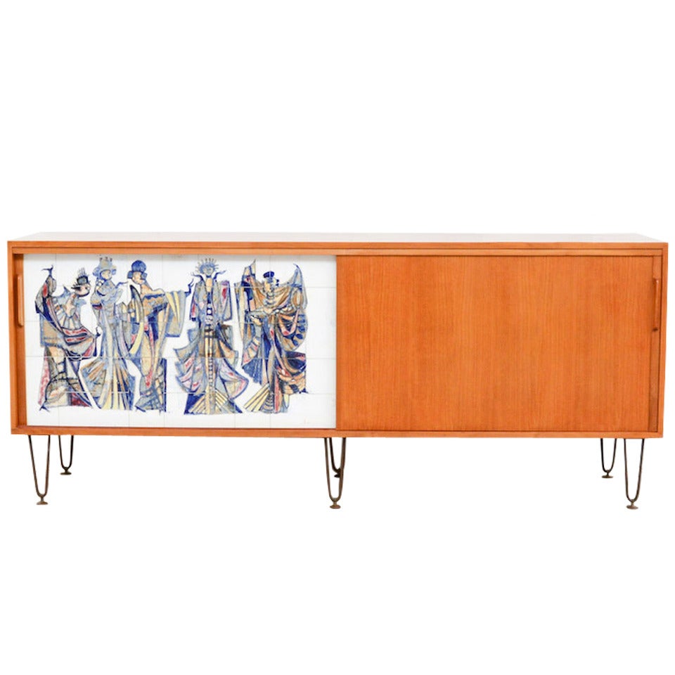 1950s Sideboard by Alfred Hendrickx for Belform