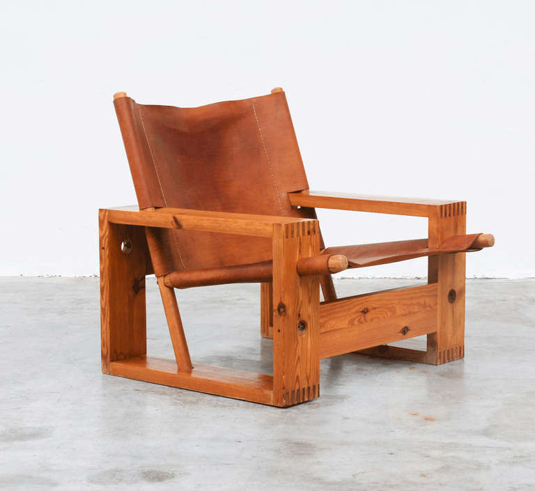 Mid-Century Modern Lounge Chair by Ate Van Apeldoorn for Houtwerk Hattem