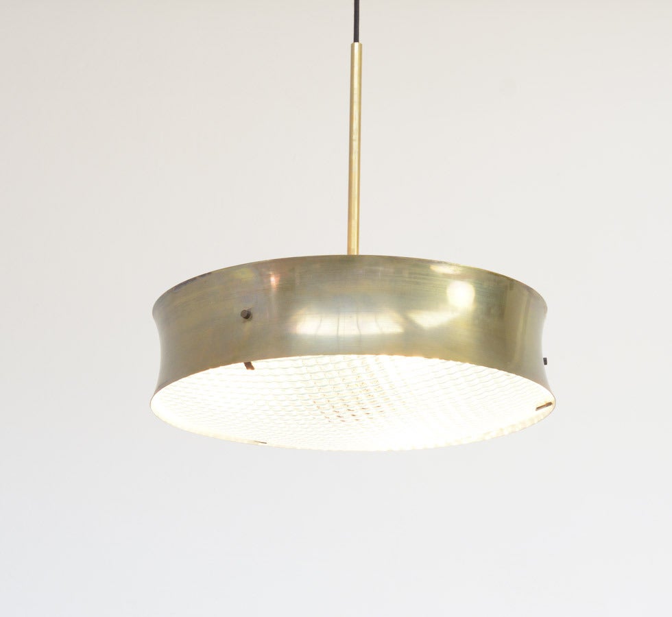 Mid-Century Modern Exclusive Hanging Lamp by Fontana Arte in 1964