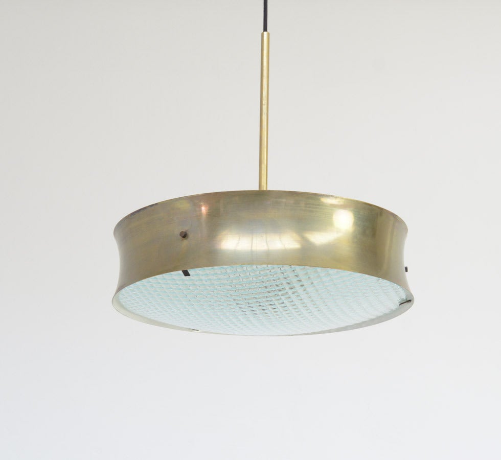Italian Exclusive Hanging Lamp by Fontana Arte in 1964