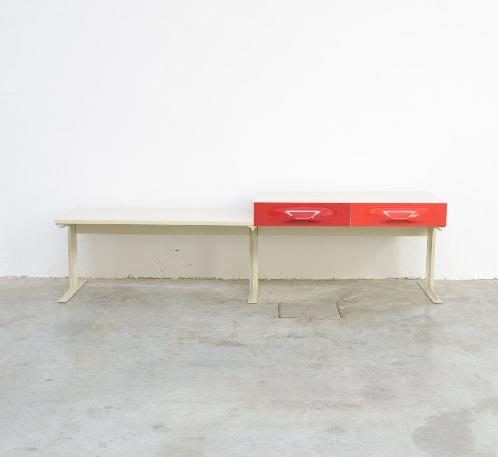French Low Cabinet by Raymond Loewy for DF2000