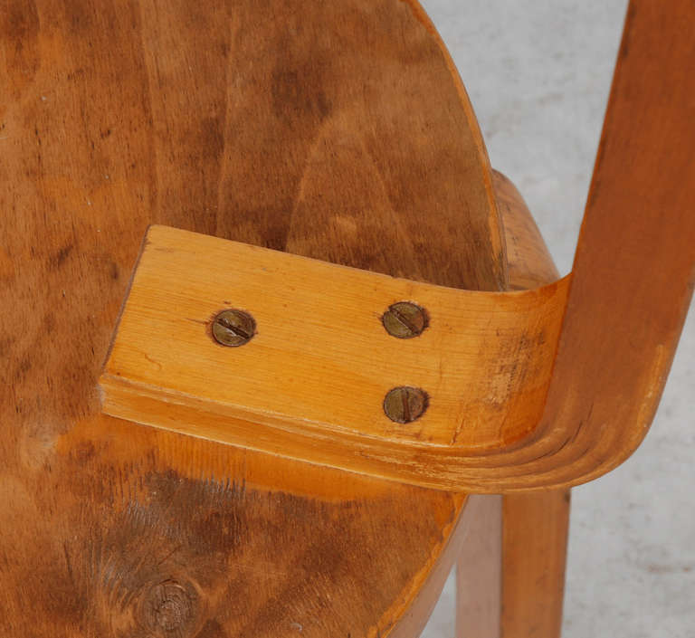 Set of 2 stools 60 by Alvar Aalto for Artek 2