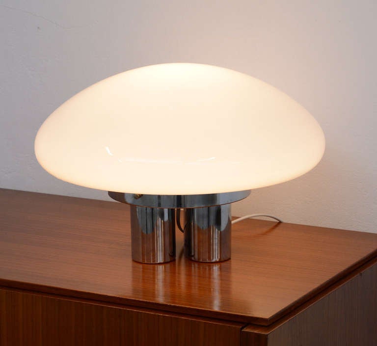Small Magnolia Table Lamp by S. Mazza for Quattrifolio