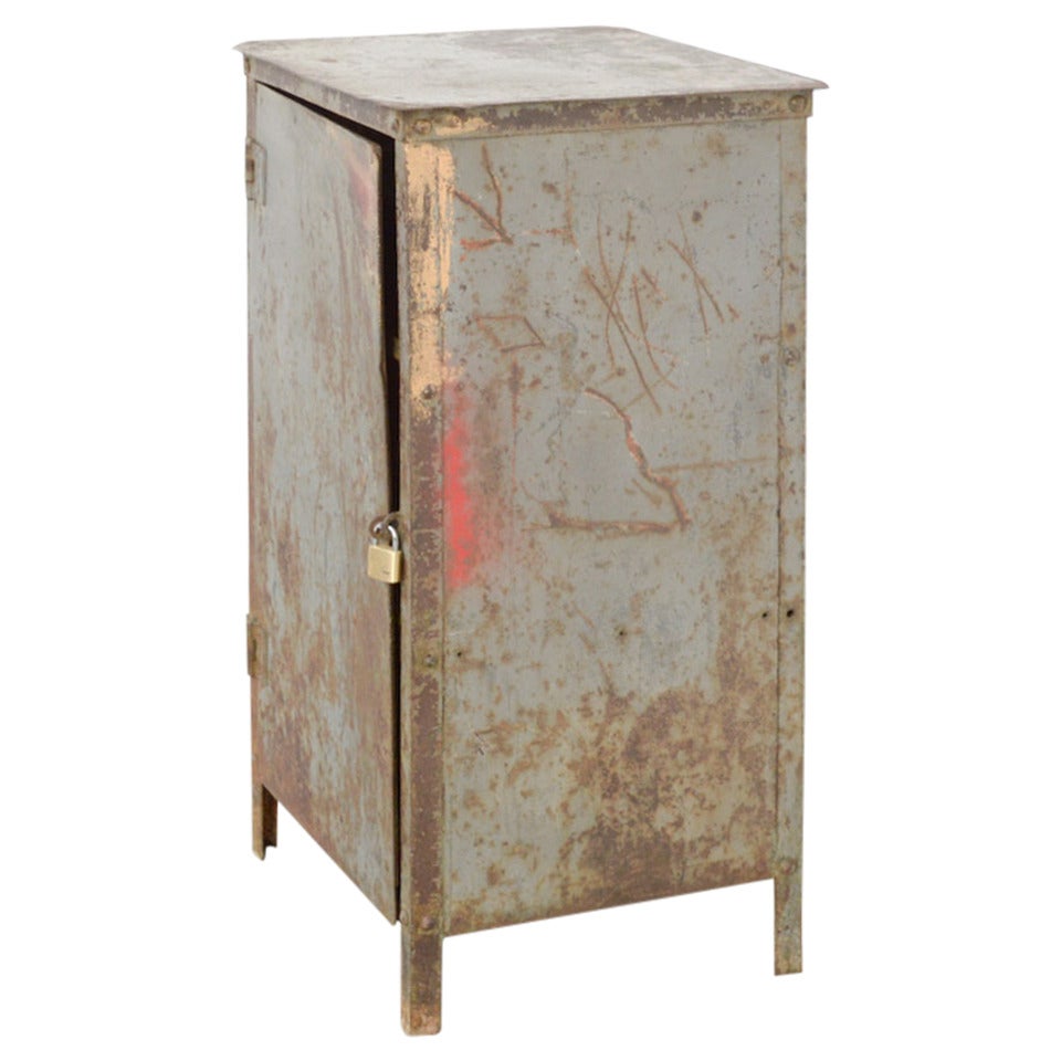 Industrial Metal Cabinet Of The 1930s At 1stdibs
