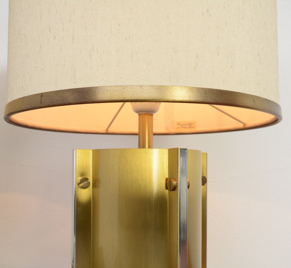 Mid-Century Modern Exclusive Pair of Table Lamps by G. Sciolari for Sciolari, Roma