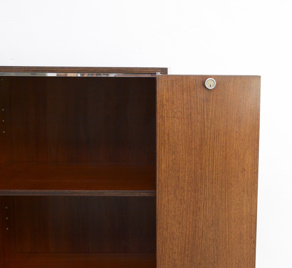 Mid-20th Century Minimal Cabinet by Jules Wabbes for Bergwood, ca. 1960