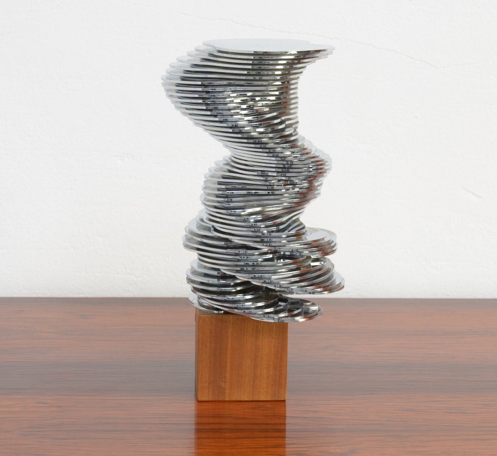 Moderno Scultura mobile Eva di Otto Monestier, 1972
