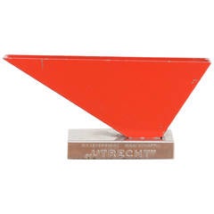 Vintage Metal Letter Holder by Wim Rietveld