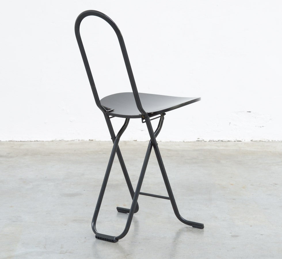 Dafne Folding Chairs by Gastone Rinaldi for Thema Italy In Excellent Condition In Vlimmeren, BE