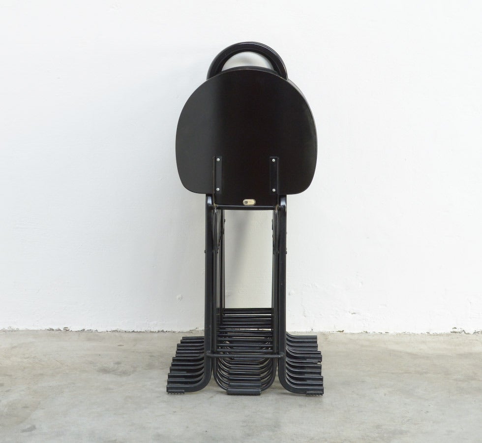 Dafne Folding Chairs by Gastone Rinaldi for Thema Italy 2