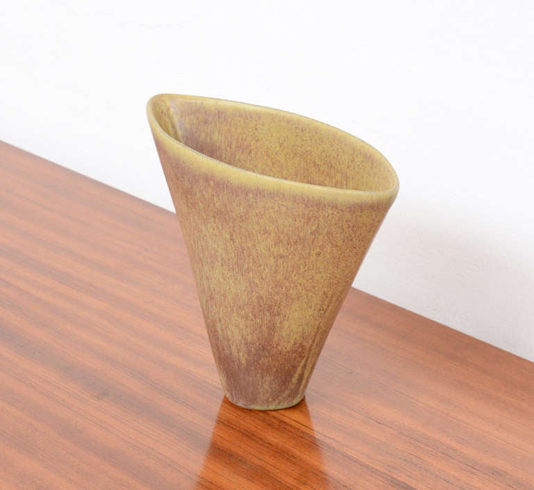 Mid-Century Modern Vase by A. Lampecco