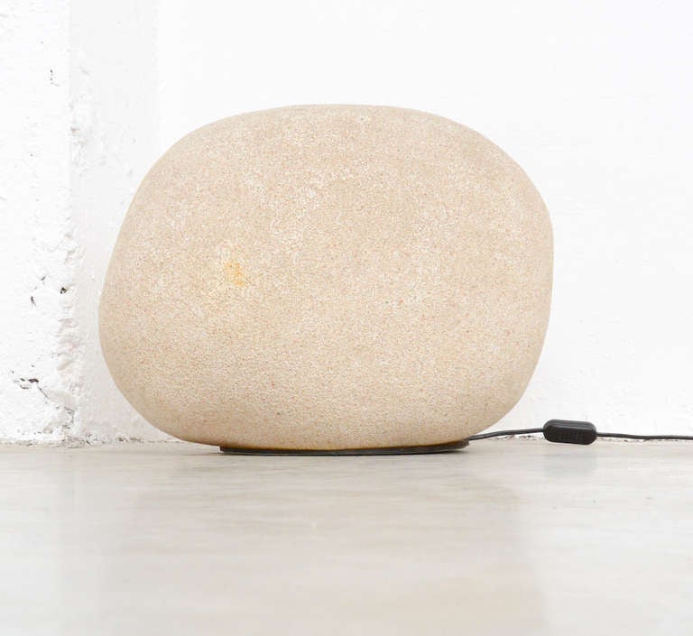 Mid-20th Century Large Rock-Shaped Dorra Lamp by A. Cazenave