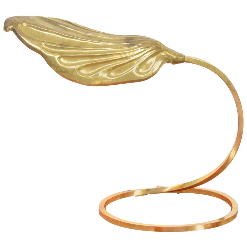 Brass Table Lamp by Carlo Giorgi for Bottega Gadda