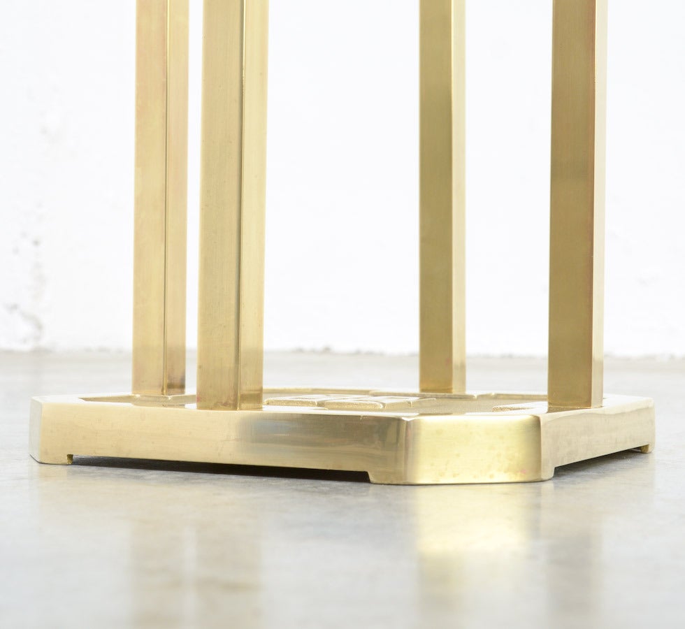 Brass Side Table by Peter Ghyczy 2