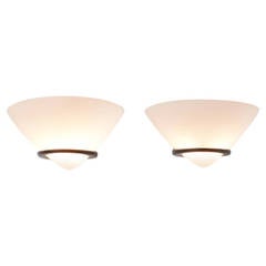Vintage Pair of 1950s Wall Lamps