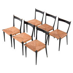 Ensemble de six chaises par A. Hendrickx pour Belform