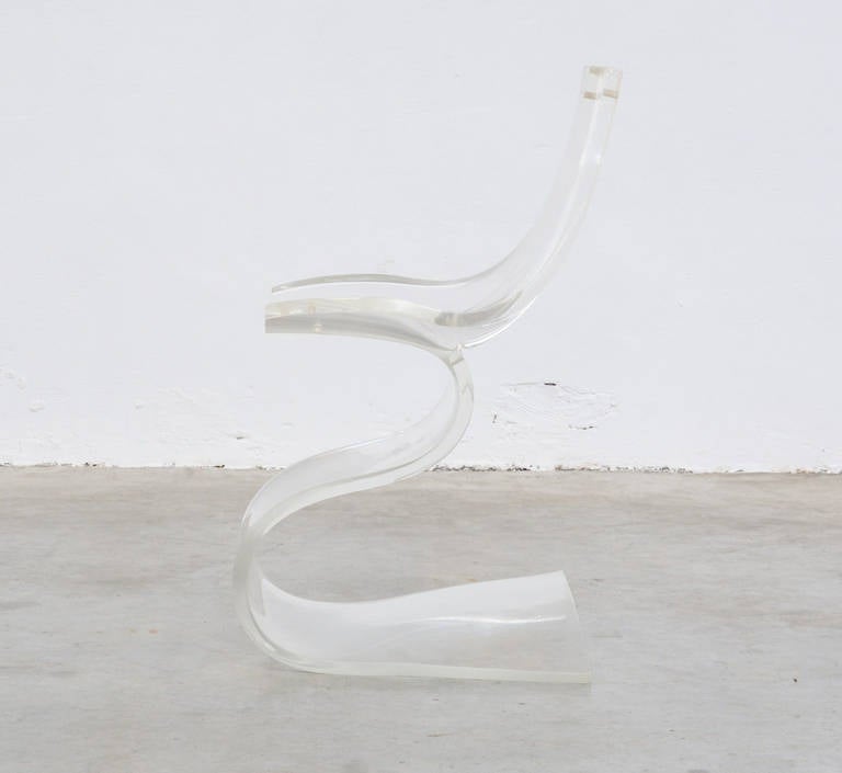 Modern Dumas Chair by Boris Tabacoff for M.M.M.