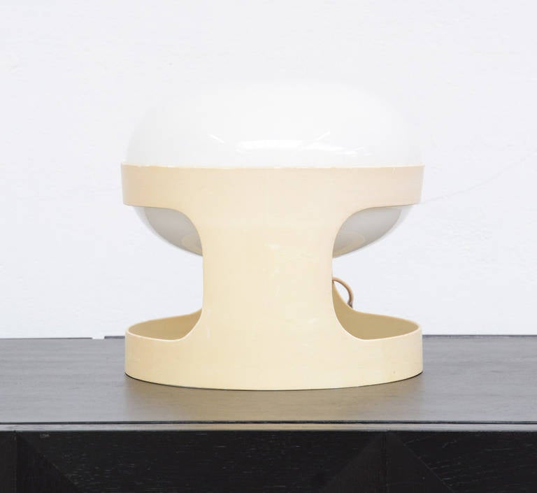 Mid-Century Modern Ebanil Table Lamp by Joe Colombo for Kartell