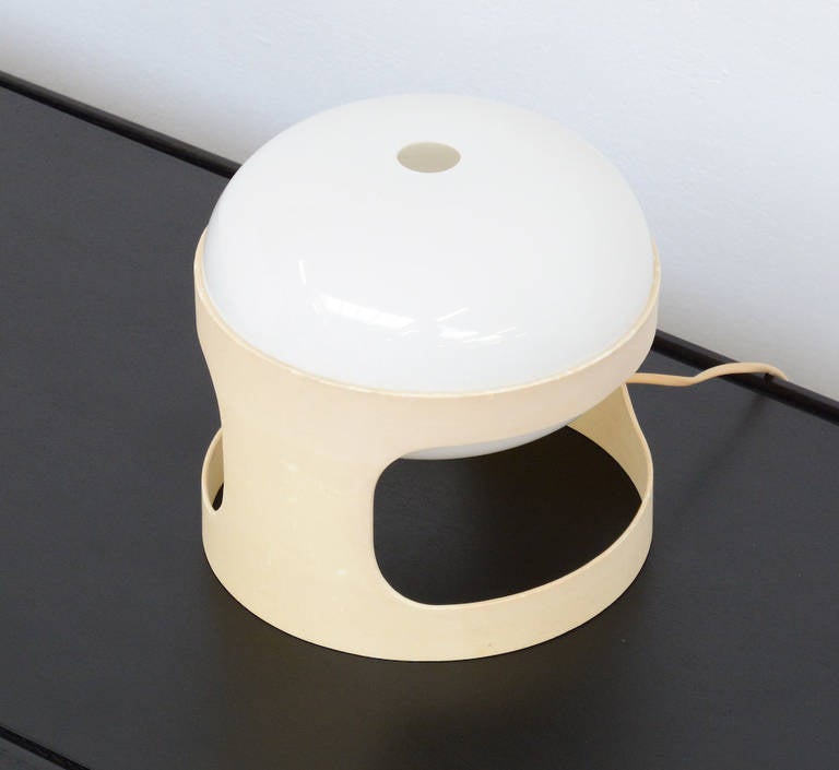 Mid-20th Century Ebanil Table Lamp by Joe Colombo for Kartell