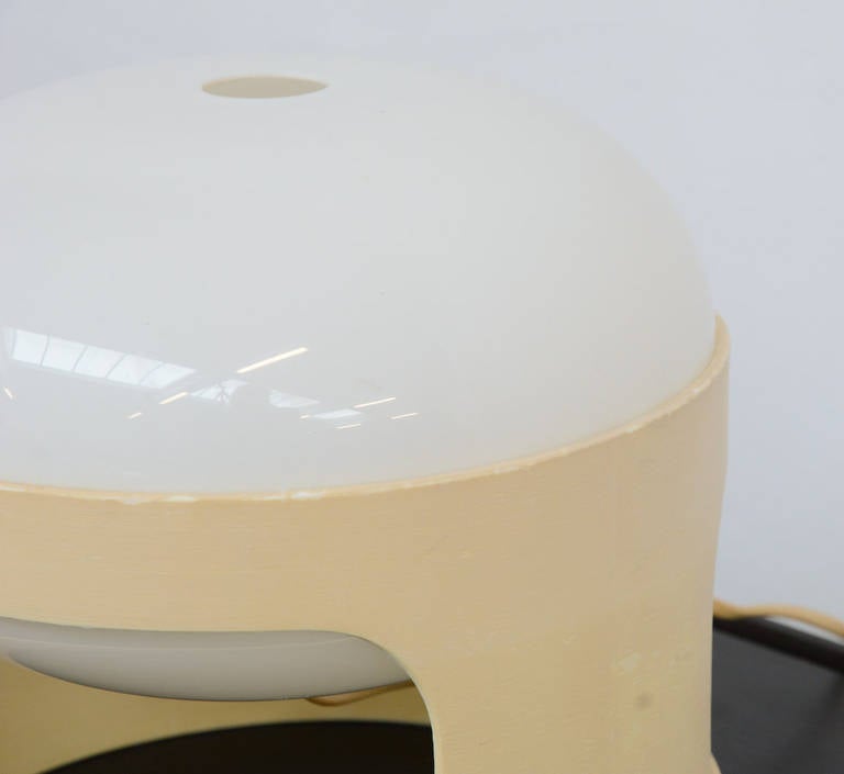 Plastic Ebanil Table Lamp by Joe Colombo for Kartell