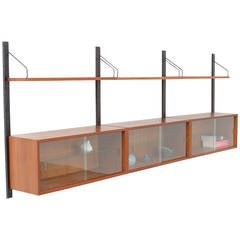 1960s Wall Unit by P. Cadovius for Royal System Denmark
