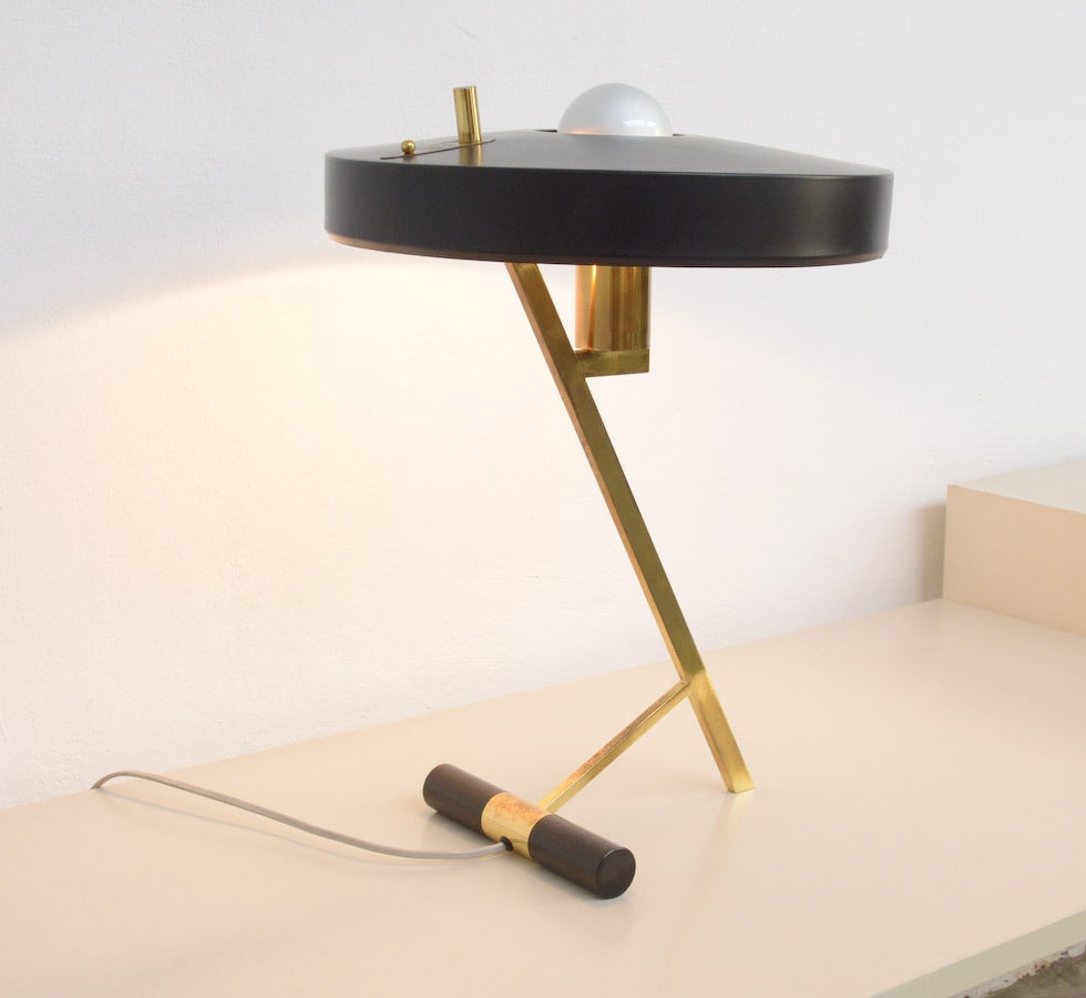 Mid-Century Modern 1950s Desk Lamp by Louis Kalff for Philips