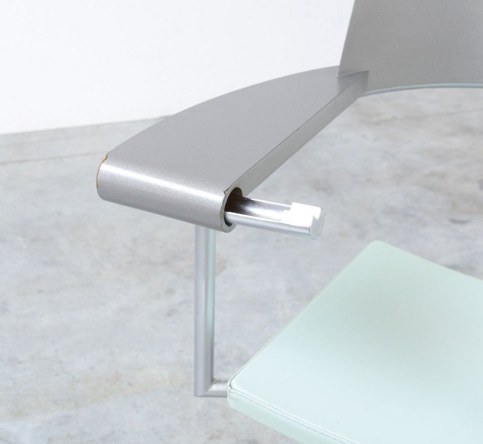 Exclusive Chair Techno by Philippe Starck for Presence Paris, L'Oréal In Good Condition In Vlimmeren, BE
