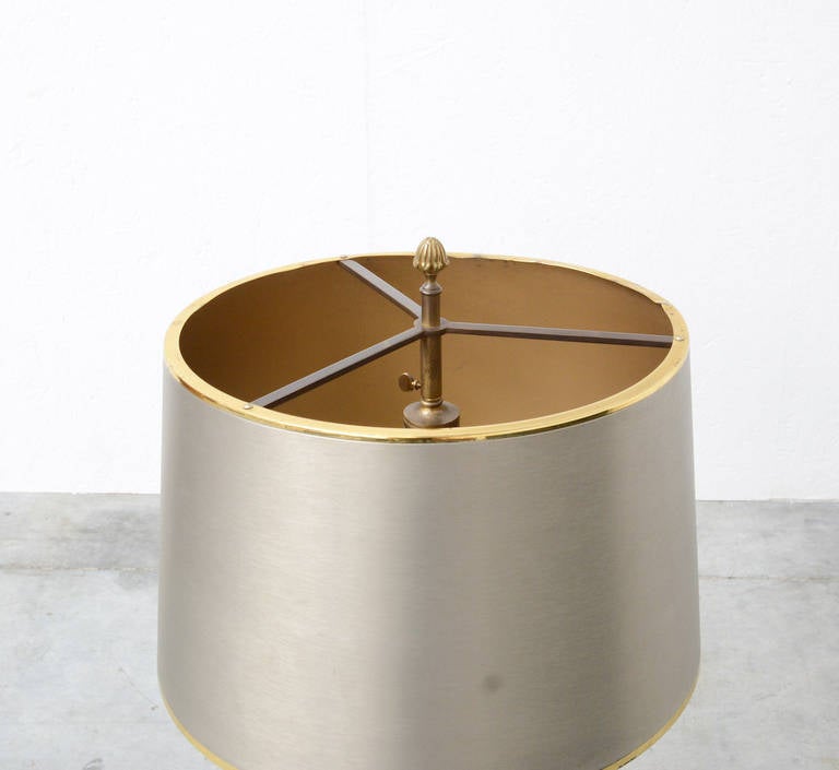 Bronze Table Lamp “Cheval” by Maison Charles, Paris