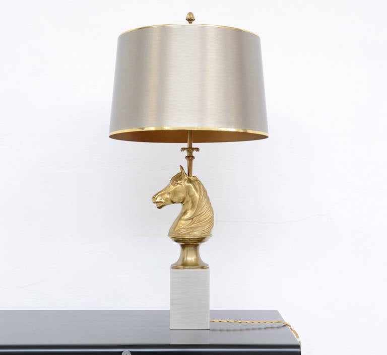 Table Lamp “Cheval” by Maison Charles, Paris 3