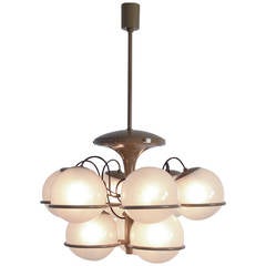 Chandelier 2042/9 by Gino Sarfatti for Arteluce