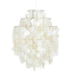 Vintage Fun 1 DM Chandelier by Verner Panton for Lueber