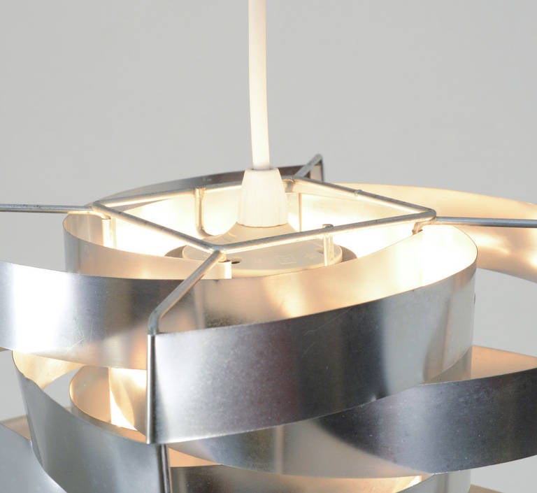 French Cube Pendant Lamp by Max Sauze