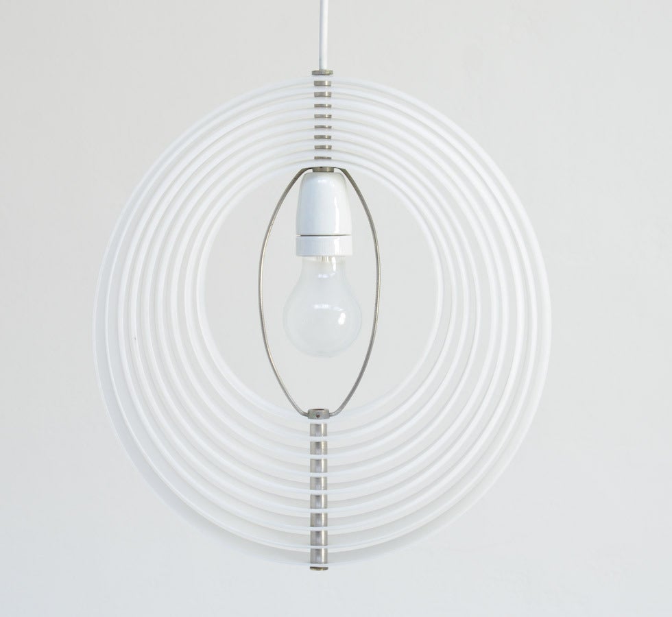 Visor or Moon Lamp by Verner Panton for Louis Poulsen 3