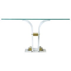 1970s Plexiglass Console Table 1970s Plexiglass Console Table