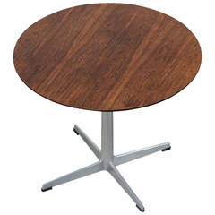 Rosewood Side Table by Arne Jacobsen for Fritz Hansen