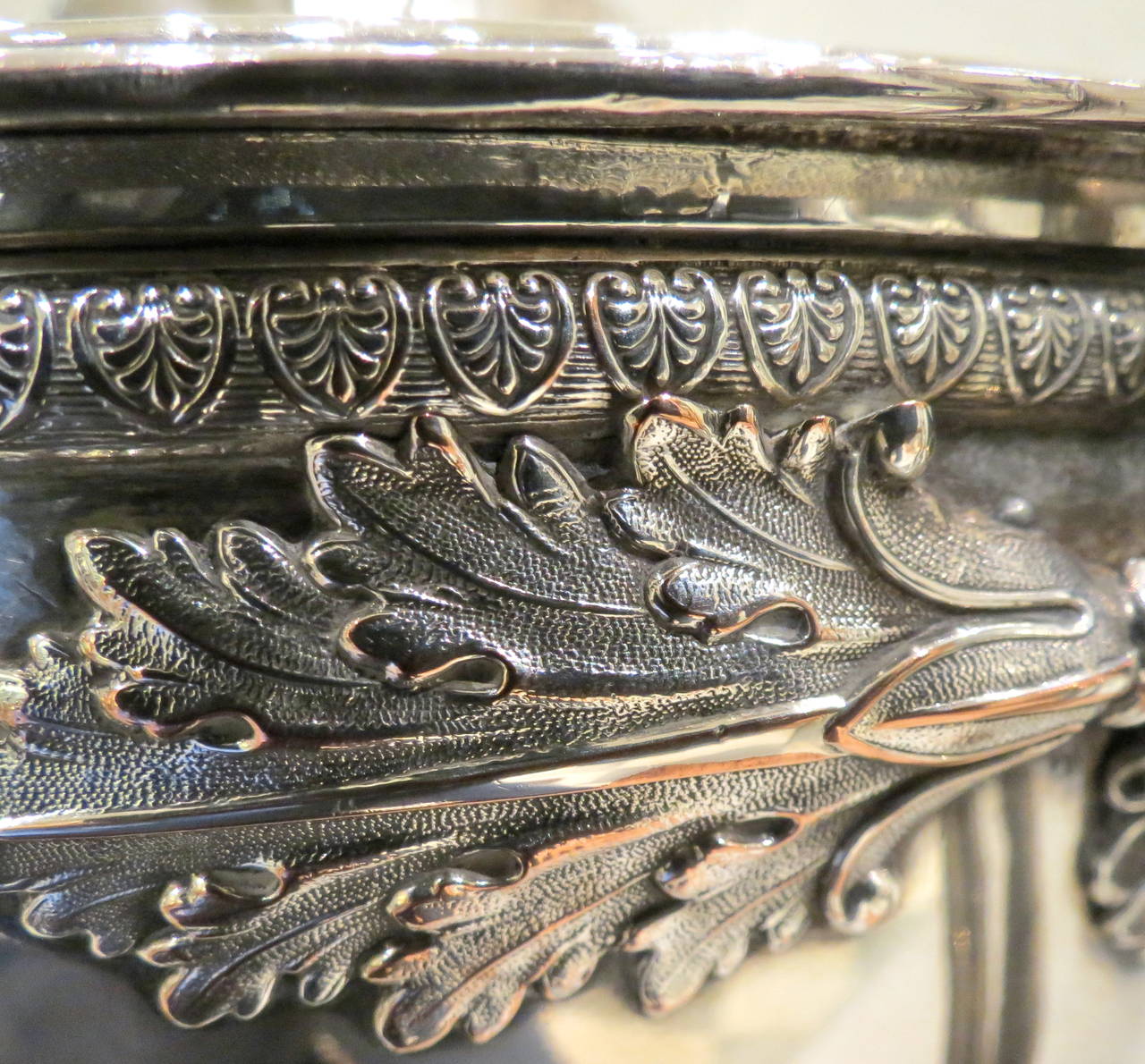 Early 19th Century French Empire Plated Soup Tureen