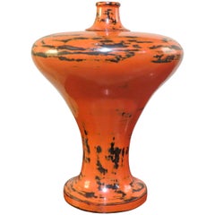 Japanese, 19th Century Lacquer Vase