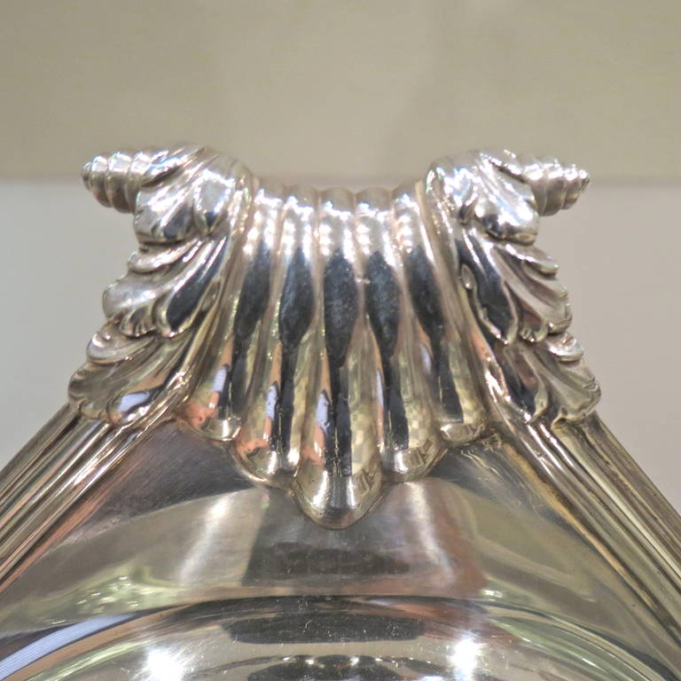 George III Sterling Silver Ink Stand In Good Condition For Sale In Torino, IT