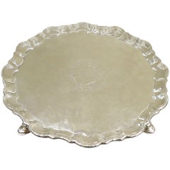 George II Silver Salver, London, 1735