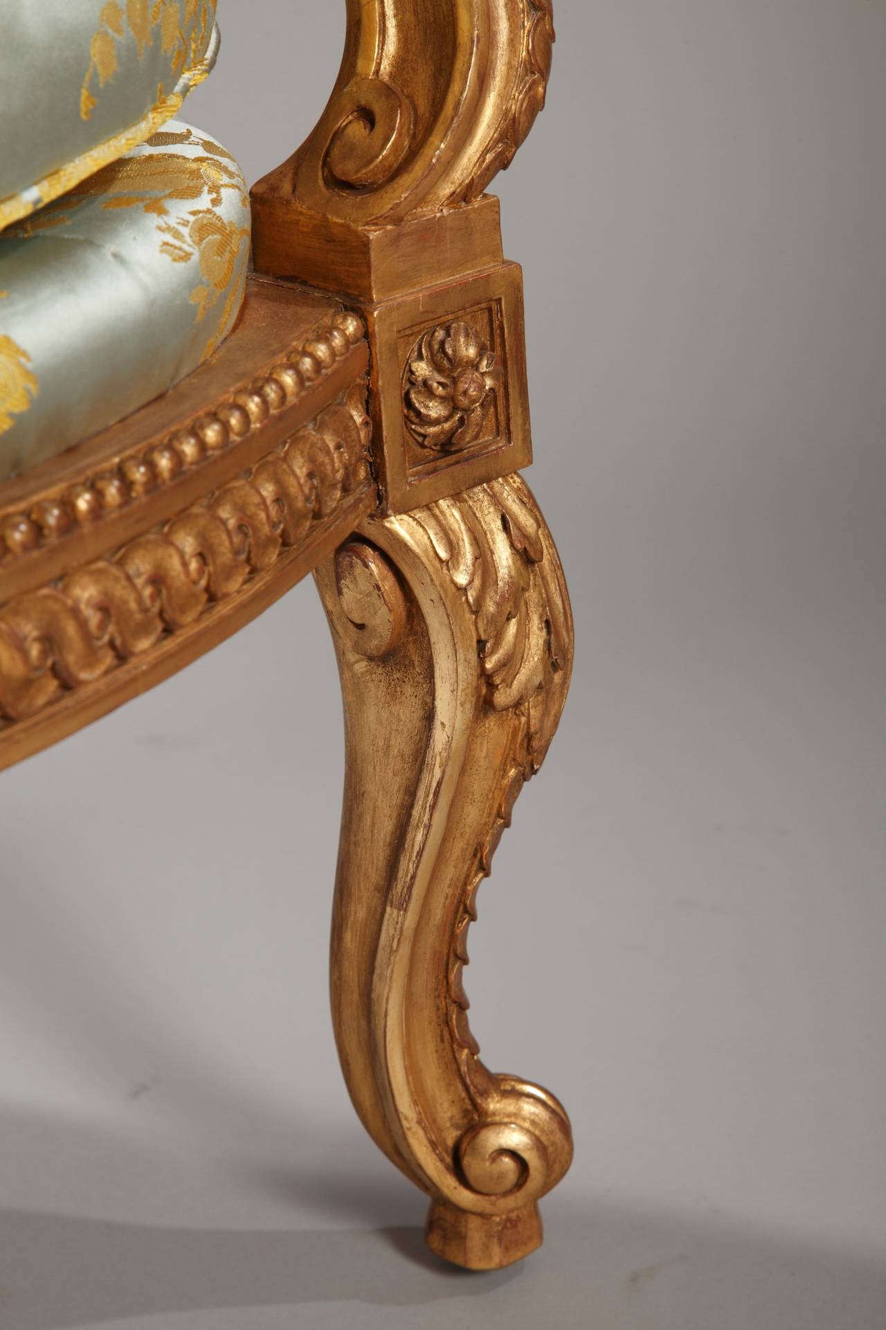Louis XVI Rare Armchair for Children, circa 1880 For Sale