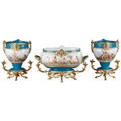 Antique 19th Century "Paris" Porcelain Set