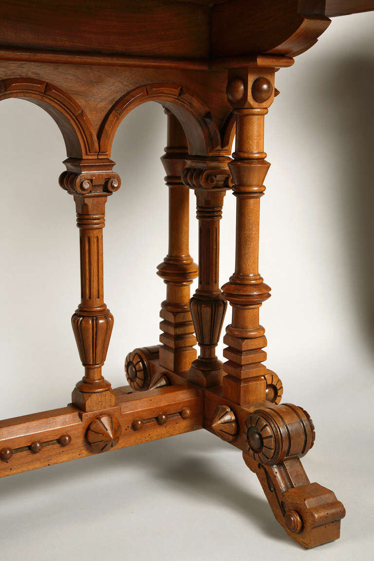19th Century A French Neo-Renaissance Table, Circa 1880 For Sale