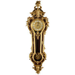 Taccard & King Hervelry Co. - A French Regence Style Wall Clock, Circa 1880