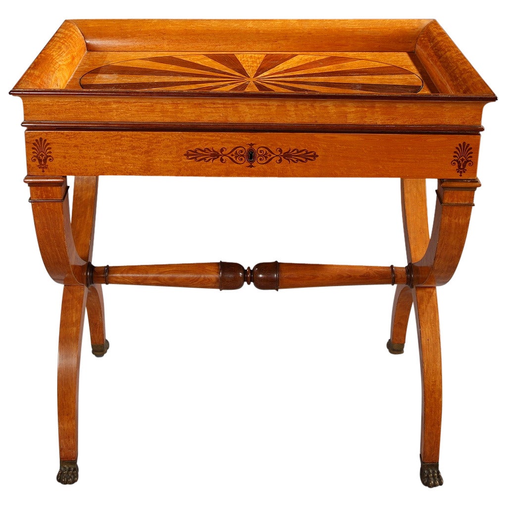 Early 19th Century Charles X Writing Table For Sale