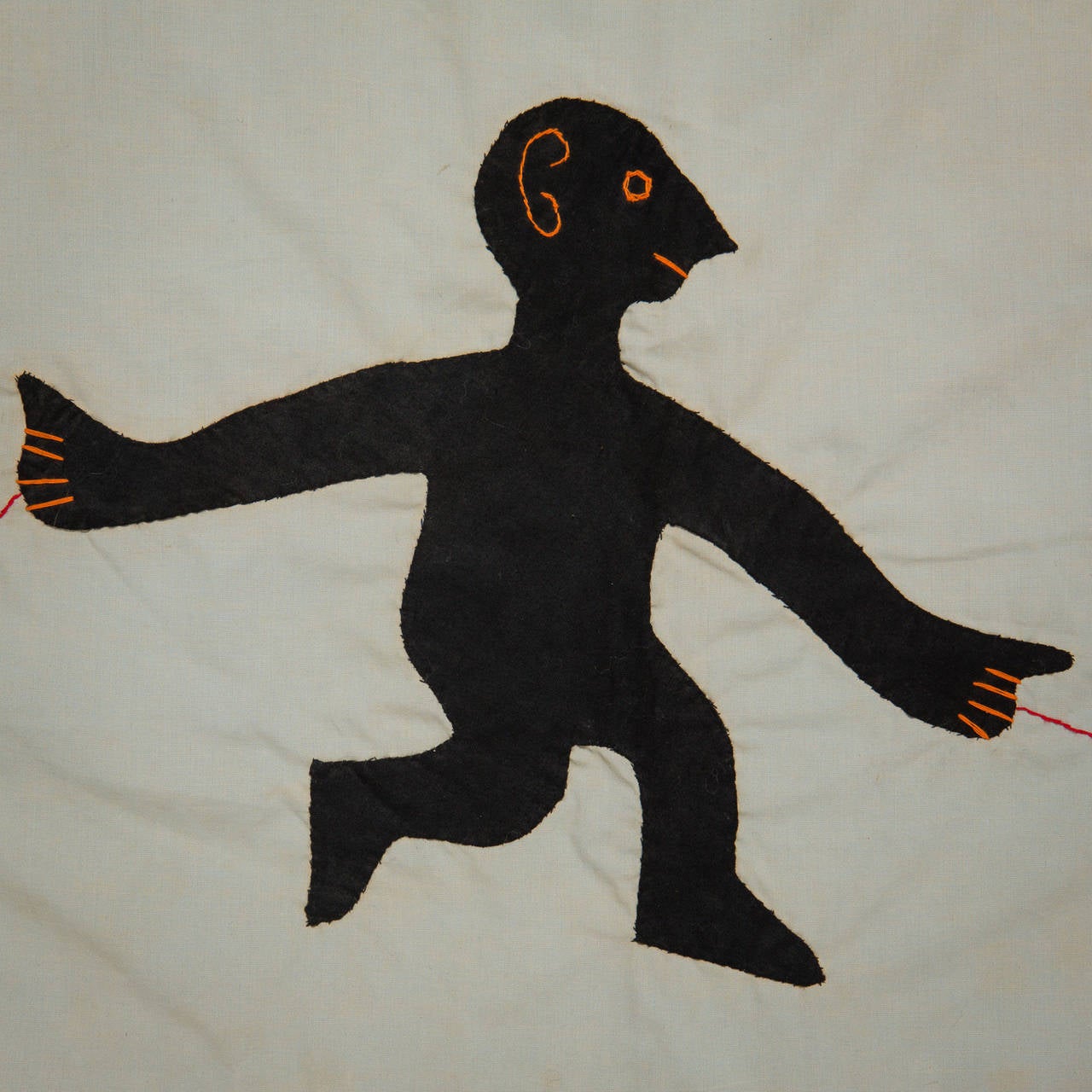 Mid-20th Century Fante Asafo Flag, Ghana In Good Condition In New York, NY