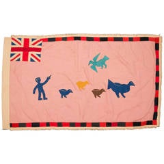 Mid-20th Century Fante Asafo Flag, Ghana 1