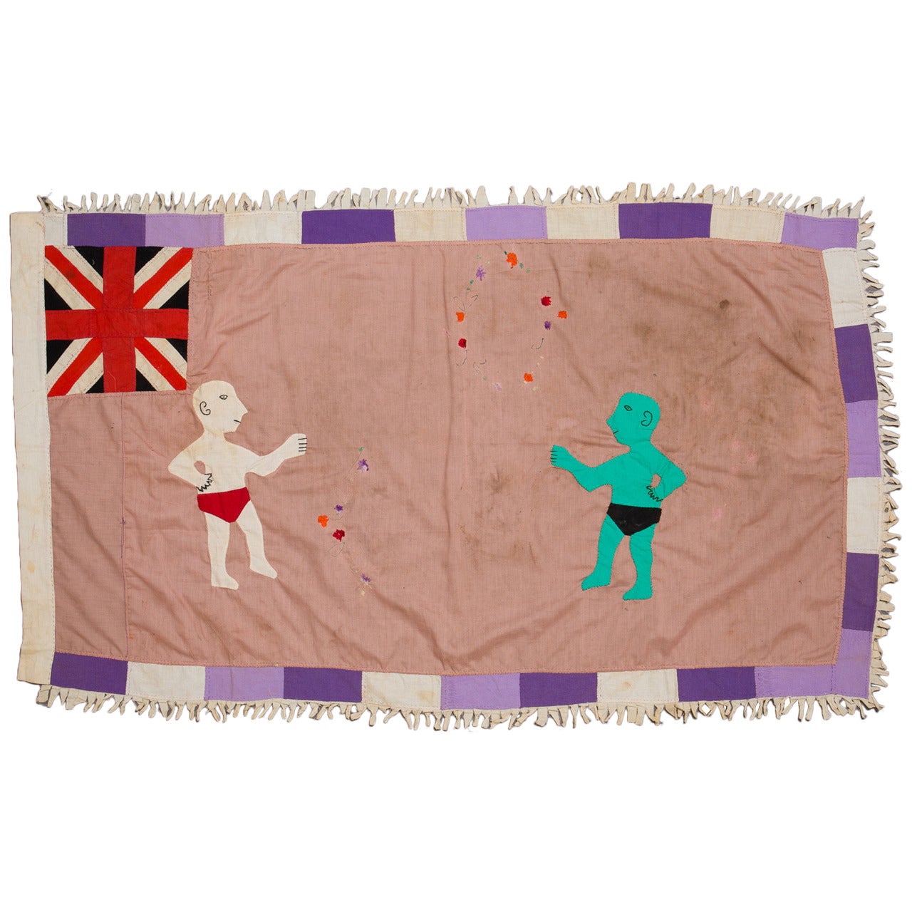 Mid 20th c. Fante Asafo Flag, Ghana