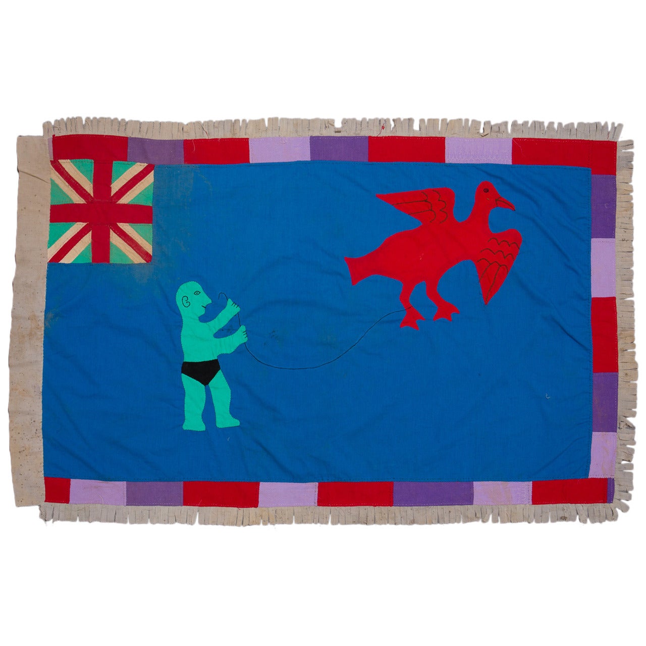 Mid-20th Century Fante Asafo Flag, Ghana