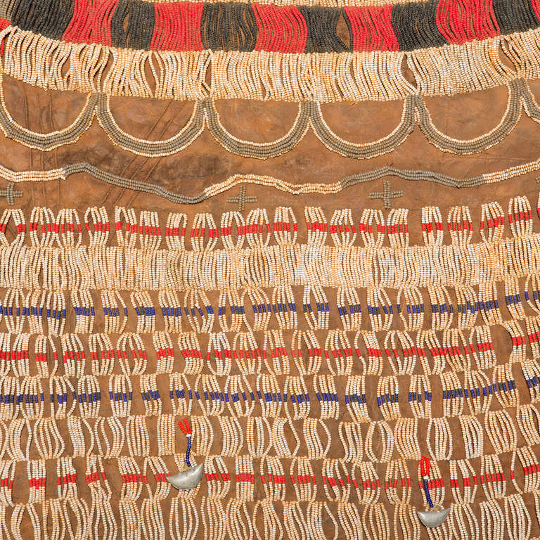 Beaded African Skirt, Tanzania at 1stdibs
