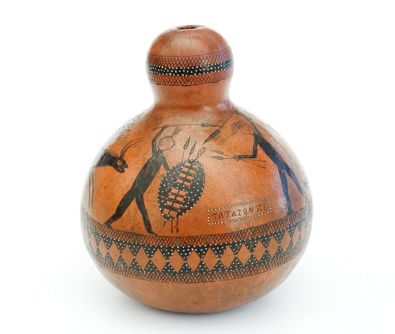 african gourd art